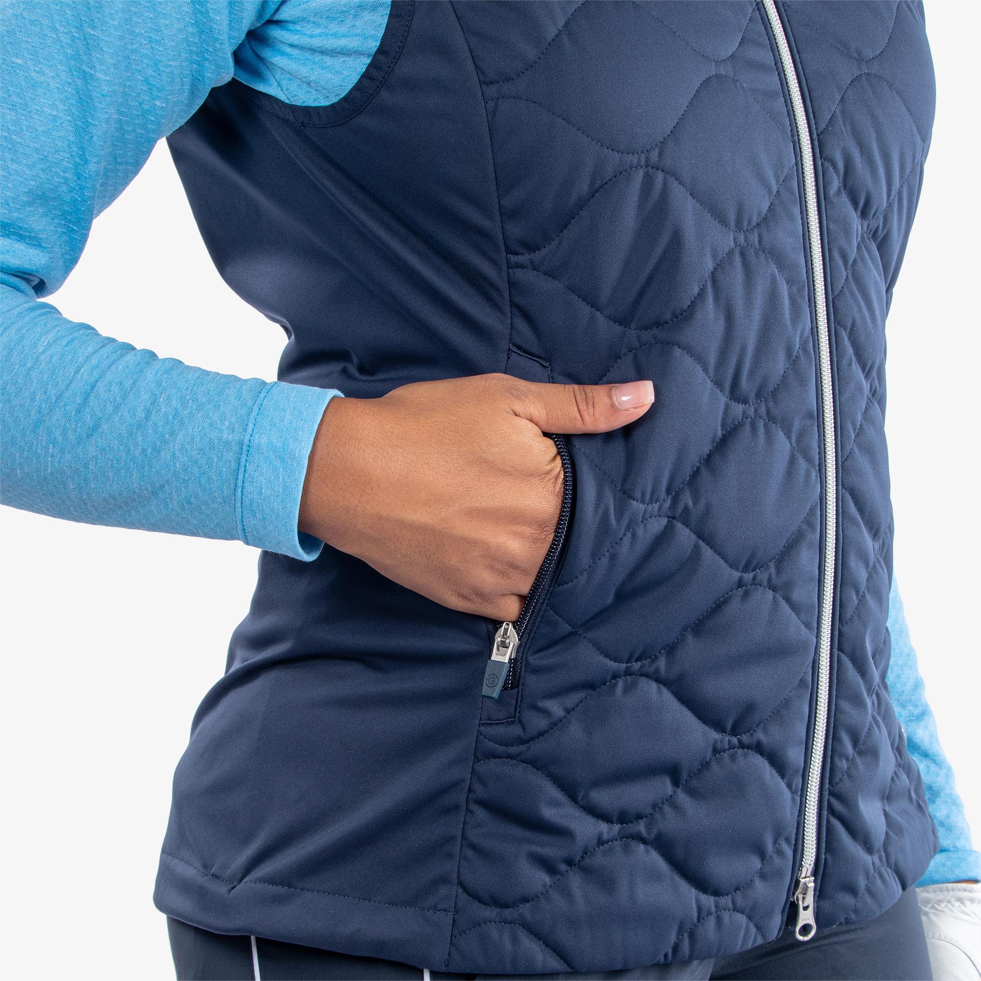 Galvin Green Lucille Interface-1 Ladies Golf Windstopper Vest Navy